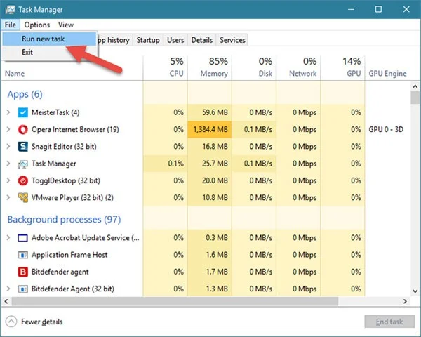 วิธีเปิดแผงควบคุมบน Windows 10, 8.1, 7