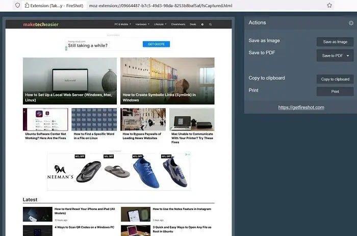 How to Take Scrolling, Long Screenshots in Windows