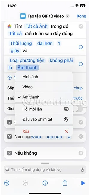 iPhone'da video GIF'e nasıl dönüştürülür