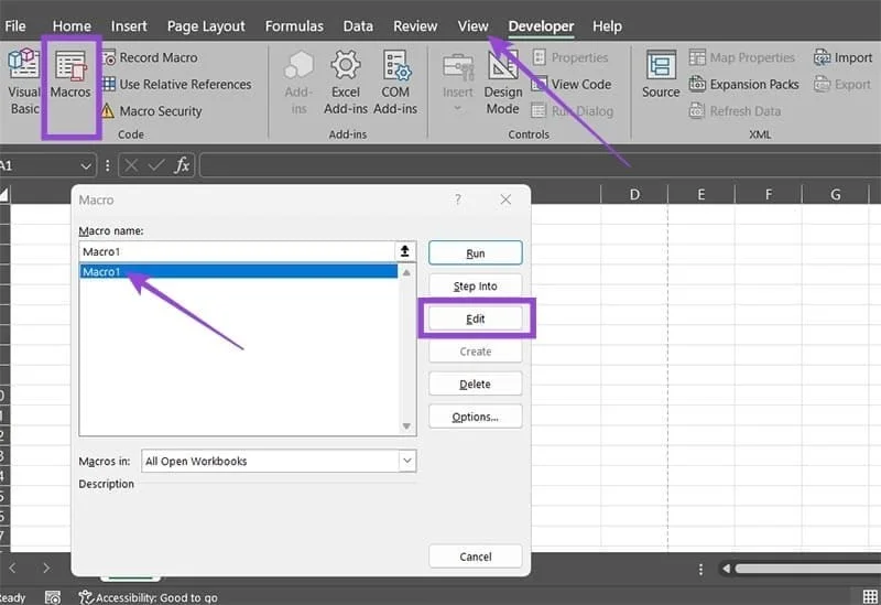 Instruções para corrigir o erro de colunas e linhas fixas no Excel que não funcionam