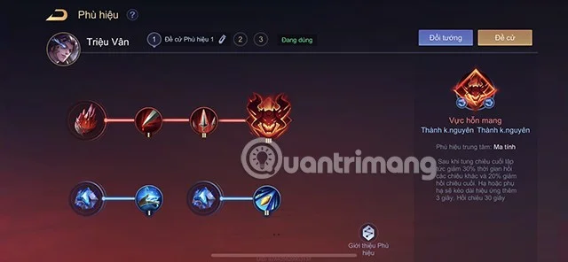 Instruções sobre como jogar e equipar Trieu Van temporada S1 2023