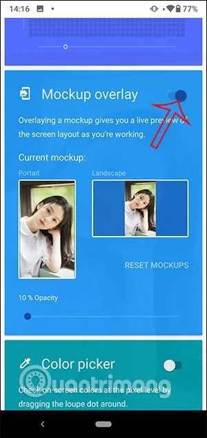 안드로이드 폰에 투명 배경화면을 설정하는 방법