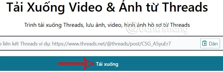 Instruções para baixar vídeos do Threads em celulares e computadores