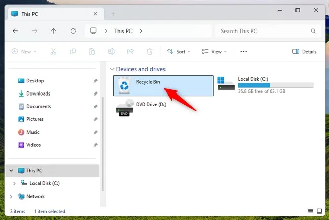 How to Add Recycle Bin to File Explorer