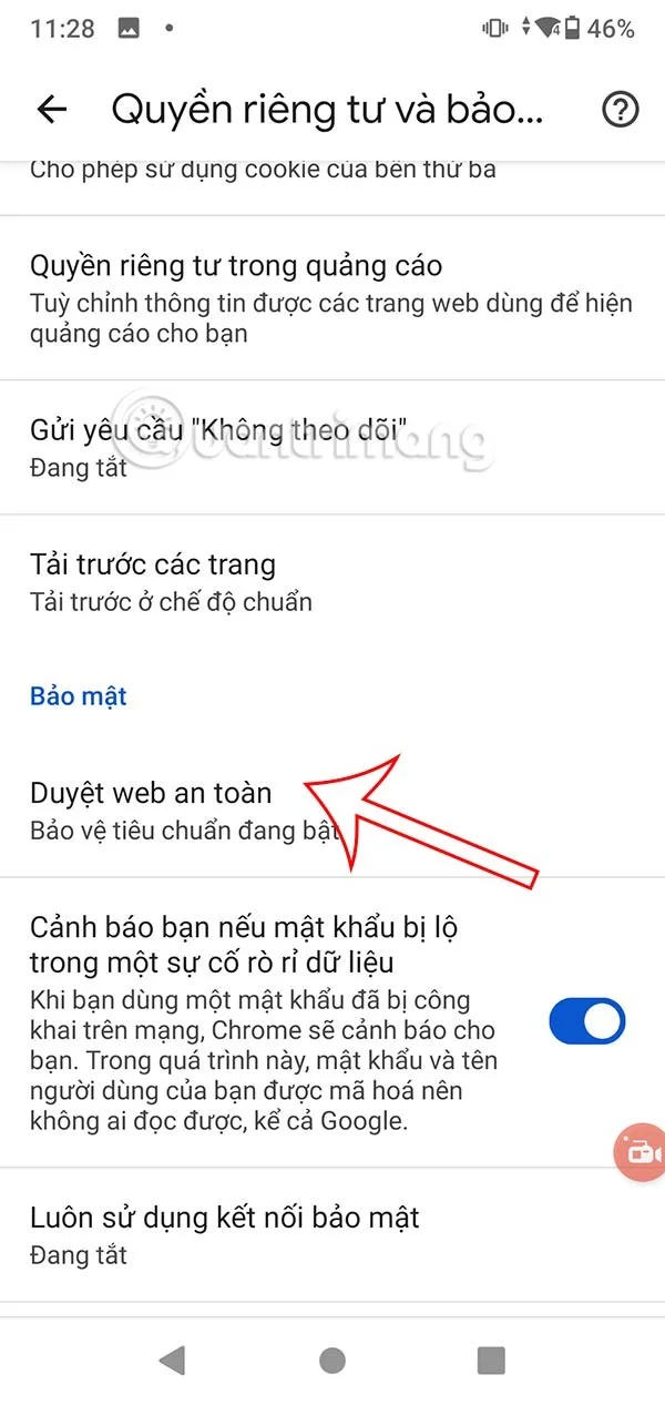 Cómo desactivar el modo de bloqueo de descarga de archivos en Chrome