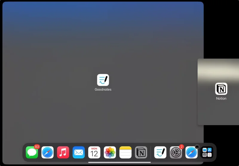 Hoe je het scherm op de iPad kunt splitsen
