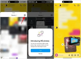 Hoe je HD-fotos van hoge kwaliteit op Instagram kunt versturen