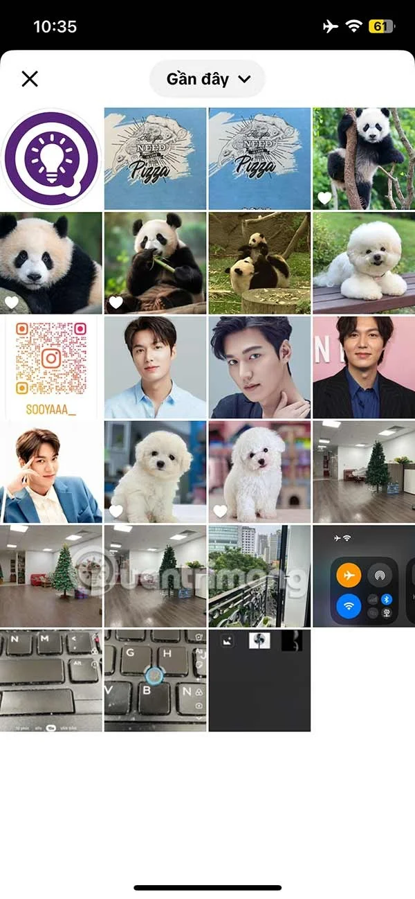 Instruções para separar fundos de fotos e criar adesivos diretamente no TikTok