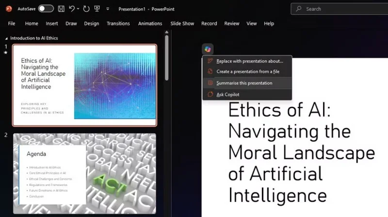 Hoe Copilot in PowerPoint u helpt elke presentatie af te ronden