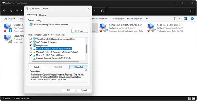 Cómo solucionar el error Sin acceso a Internet IPv4/IPv6 en Windows