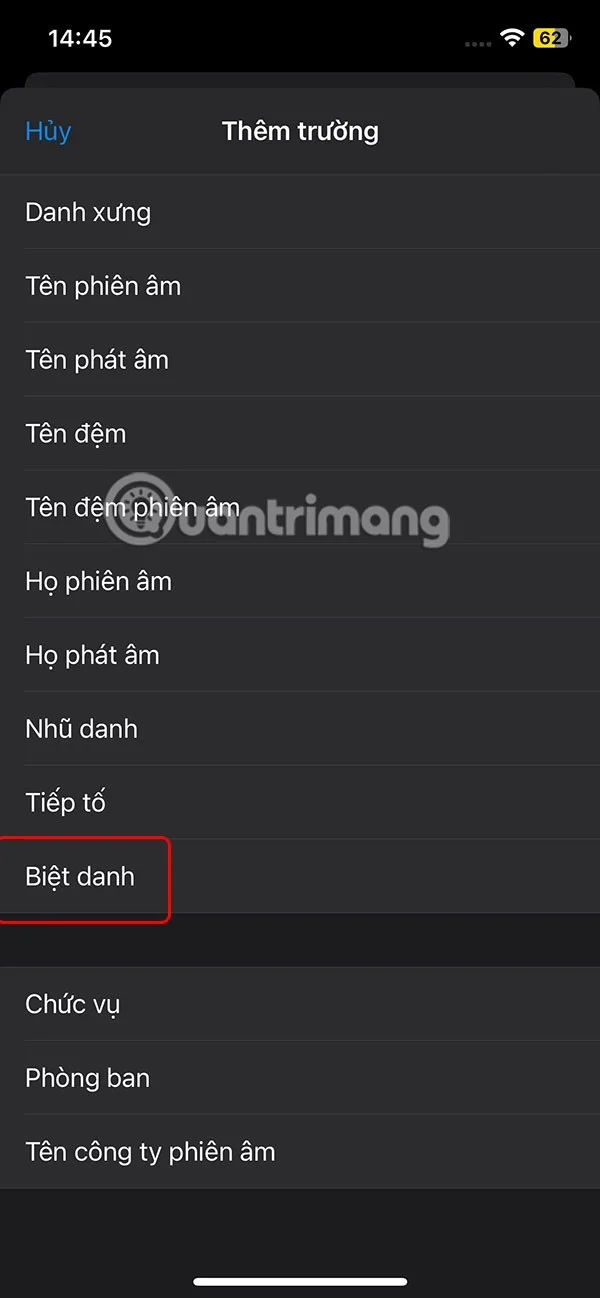 Instrucțiuni pentru 4 moduri de a ascunde contactele pe iPhone
