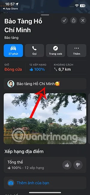 Apple Haritalar'da konum notları yazma talimatları