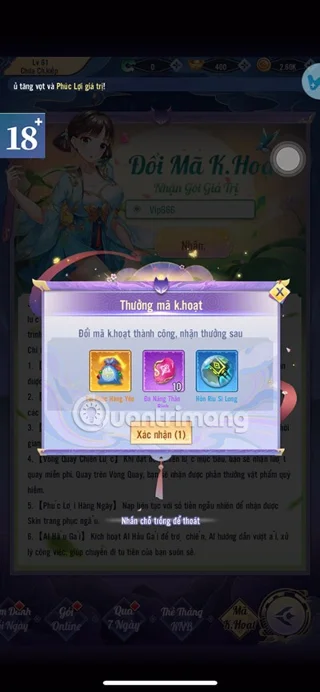 Volledige giftcode AI Tu Tien Tuyet Vei laatste en hoe u de code kunt inwisselen