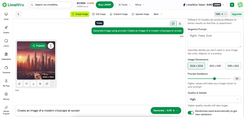 LimeWire duikt weer op als AI-beeldgenerator