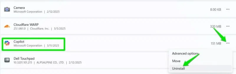 Windows'ta Copilot ve diğer AI özellikleri nasıl kaldırılır
