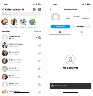 Hoe weet je of iemand zijn Instagram-account heeft gedeactiveerd of verwijderd?
