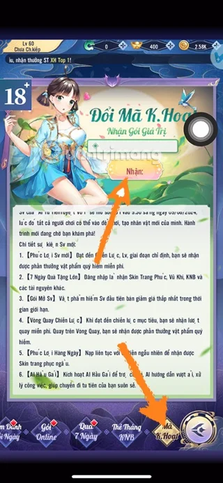 Volledige giftcode AI Tu Tien Tuyet Vei laatste en hoe u de code kunt inwisselen