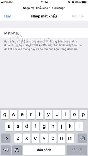 QRコードを使ってiPhoneでWi-Fiを共有する方法