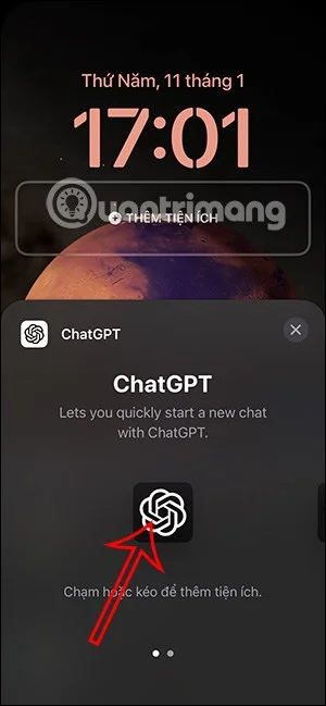 iPhone 잠금 화면에 ChatGPT 위젯을 추가하는 방법