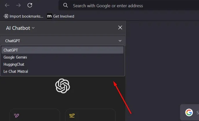 Hoe je een AI-chatbot in Firefox in de zijbalk gebruikt