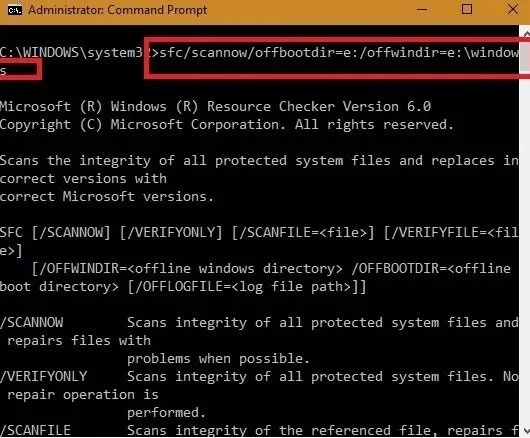 Use SFC scannow command to fix Windows 10 system file errors