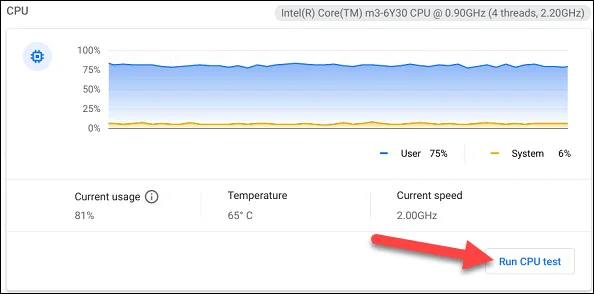 Cómo usar la aplicación de diagnóstico en Chromebook