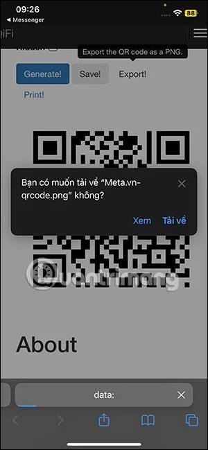 QRコードを使ってiPhoneでWi-Fiを共有する方法