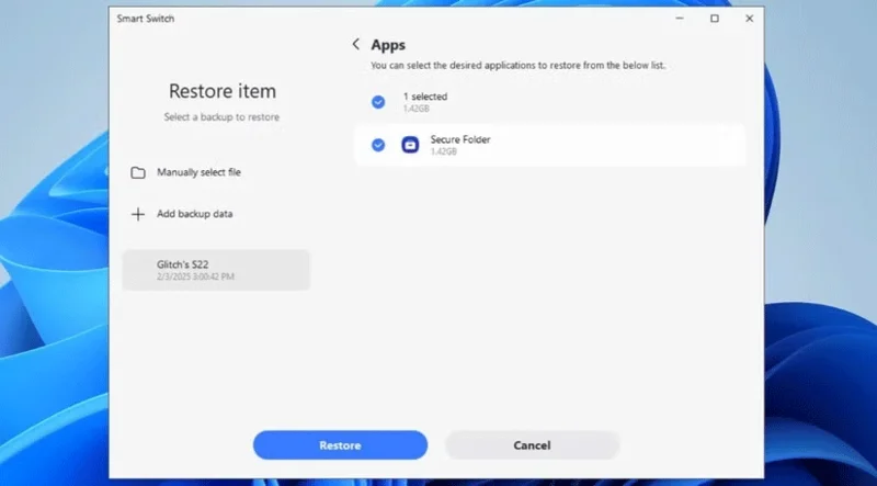 Hoe u een back-up maakt van gegevens uit de beveiligde map op Samsung-telefoons
