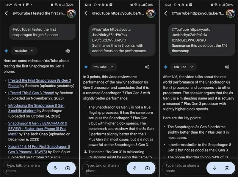 Bagaimana untuk meringkaskan video YouTube menggunakan Gemini