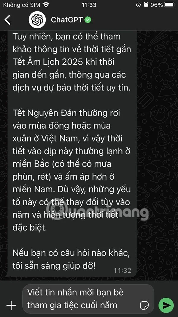 WhatsApp'ta ChatGPT nasıl kullanılır