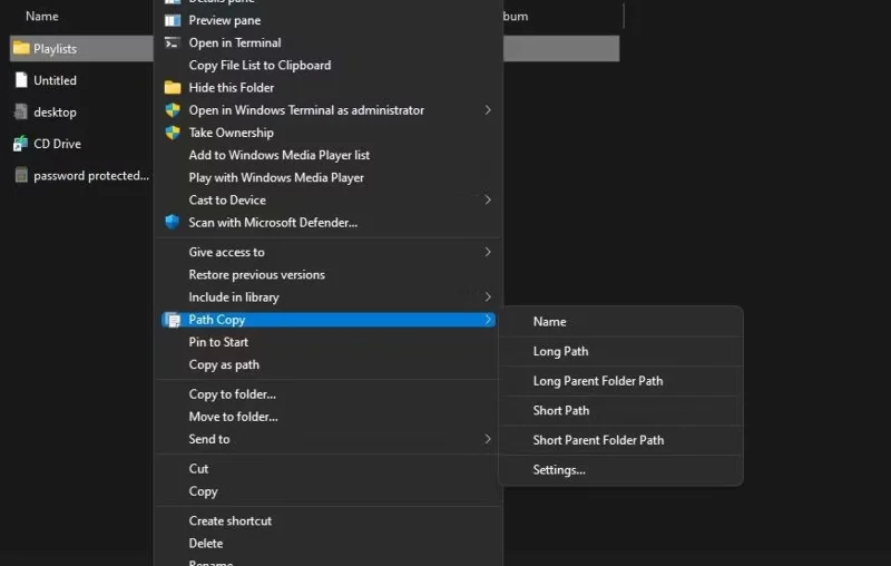6 formas de copiar rutas de archivos y carpetas en Windows 11