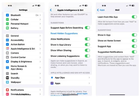 كيفية إيقاف تشغيل Apple Intelligence على iPhone