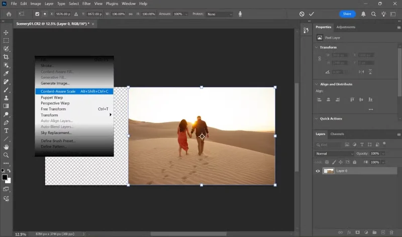 Cómo cambiar el tamaño de las imágenes correctamente en Photoshop