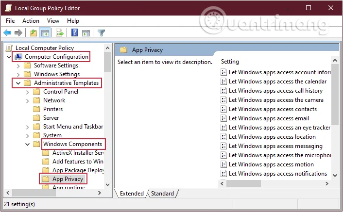 Bagaimana untuk mematikan aplikasi latar belakang pada Windows