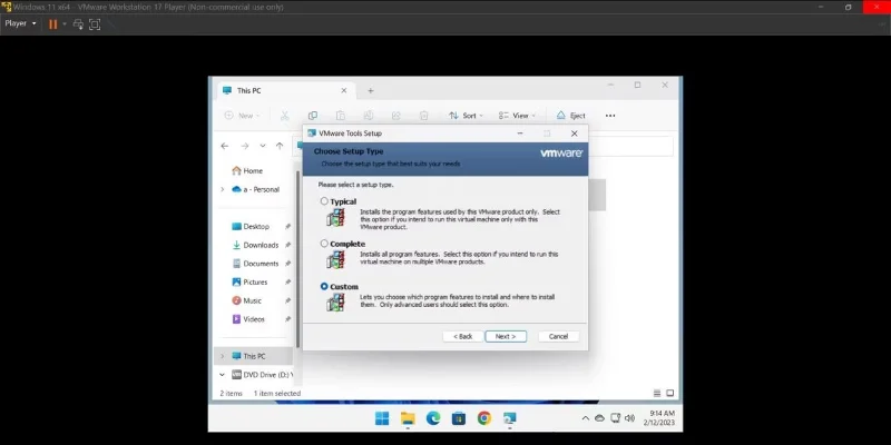 Sanal makineye Windows 11 yükleme talimatları, VMware'e Windows 11 yükleme