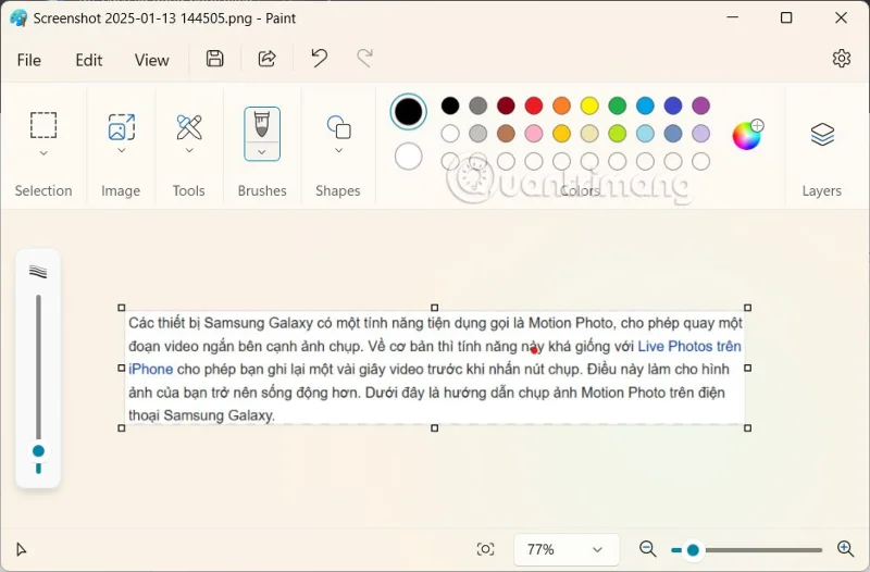 How to Edit Photos in Paint from the Snipping Tool