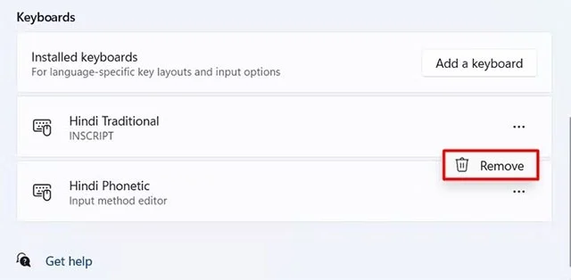 Bagaimana untuk menukar bahasa papan kekunci pada Windows 11