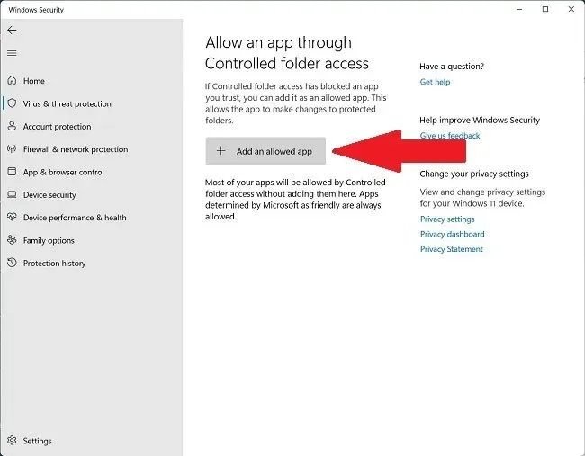 How to enable Ransomware Protection on Windows