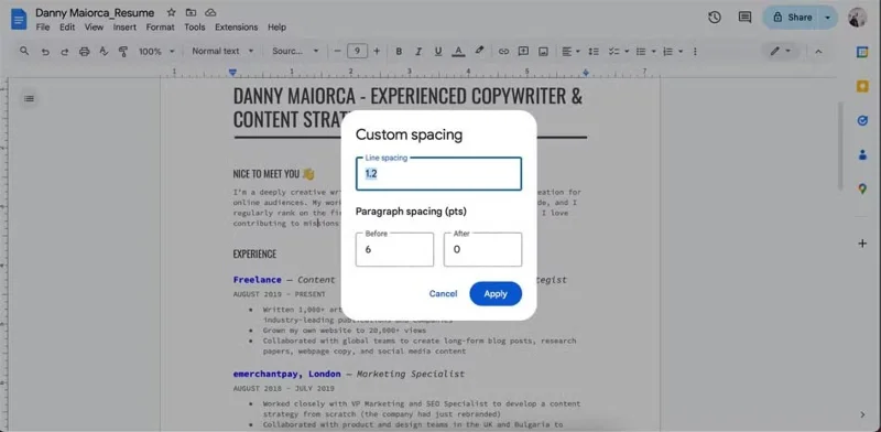 ¿Canva, Word o Google Docs para crear un mejor CV?