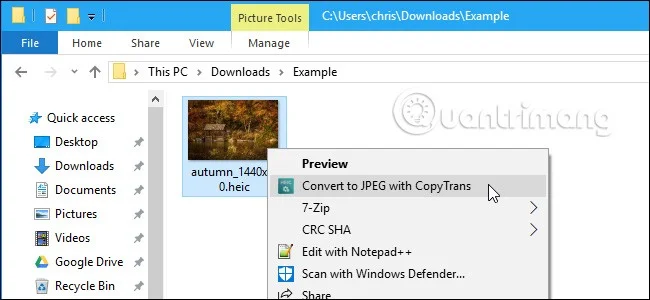 Windows'ta HEIC dosyaları nasıl açılır
