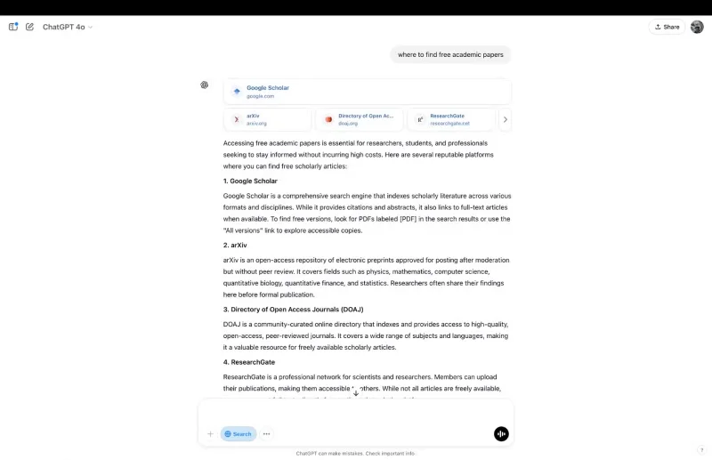 Cum să utilizați căutarea ChatGPT ca un profesionist