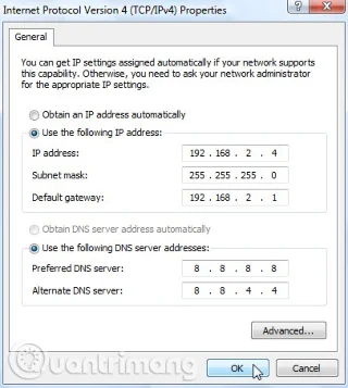 How to Assign a Static IP Address in Windows 11, 10, 8, 7, XP, or Vista