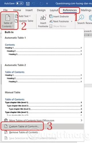 Cómo crear una tabla de contenido en Word automáticamente en Word 2019/2016/2010/2007