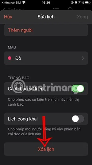iPhone 캘린더에서 이벤트를 삭제하는 방법