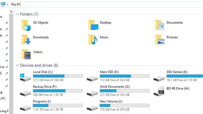 How to map a network drive in Windows 10