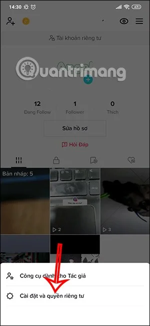 Instrucciones para consultar el carrito de compras en TikTok Shop
