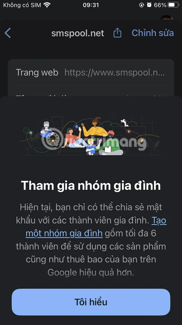 Conseils pour partager les mots de passe enregistrés sur Google Chrome mobile