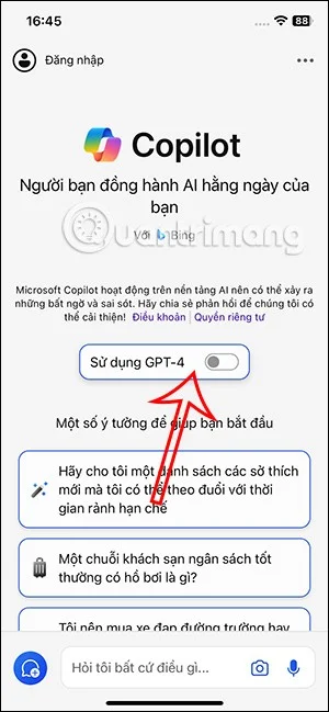 휴대폰에서 Microsoft Copilot을 사용하는 방법