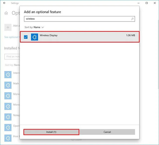 Hoe de Miracast Connect-app op Windows 10 te installeren