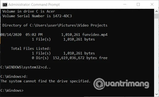 How to find and open files using Command Prompt